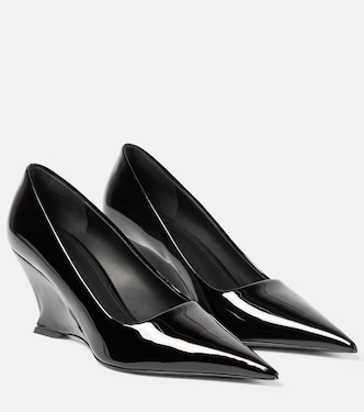 Patent leather wedges | Ferragamo