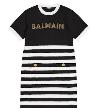 Kleid aus einem Wollgemisch | Balmain Kids