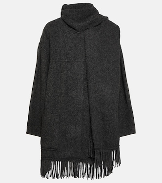 Cappotto Faty in misto lana con sciarpa | Marant Etoile