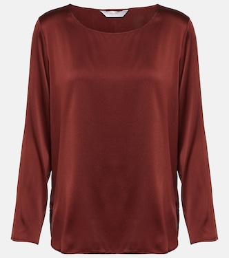 Leisure - Top Moldava in seta stretch | Max Mara