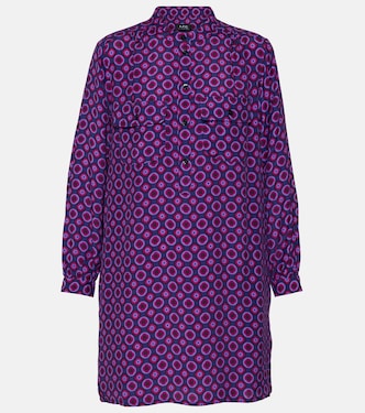 Mathilde printed shirt dress | A.P.C.