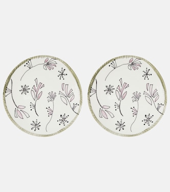 x Marni Fiore Rosa set of 2 dinner plates | Serax
