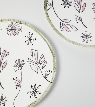 x Marni Fiore Rosa set of 2 dinner plates | Serax