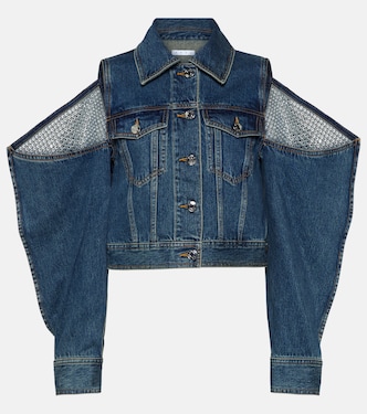 Verzierte Jeansjacke | Area