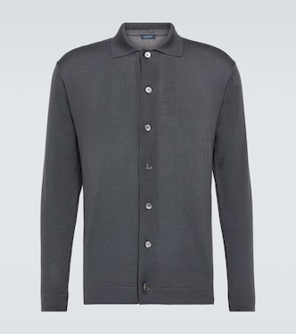 Chemise Henley en laine | Thom Sweeney