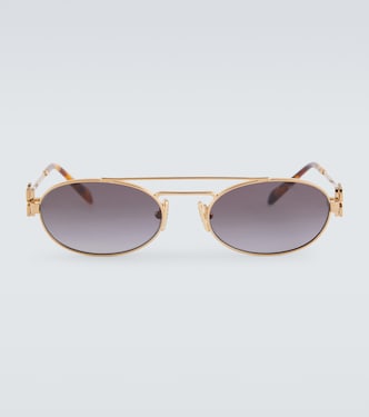 Ovale Sonnenbrille | Miu Miu