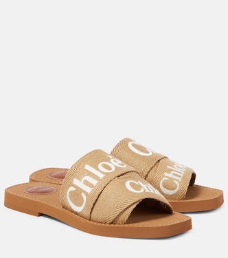 Woody logo canvas slides | Chloé