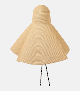 Capeline straw cloche hat | Alaïa
