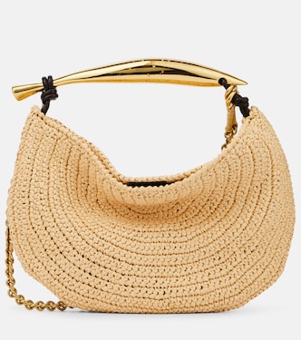 Sardine Chain raffia-effect tote bag | Bottega Veneta