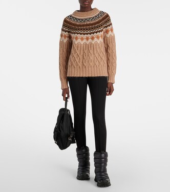 Pull en jacquard de mohair et laine | Moncler Grenoble