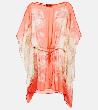 Caftán de seda estampado | Etro