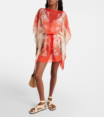 Caftán de seda estampado | Etro
