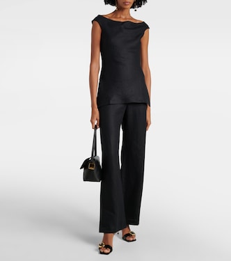 Ilride linen wide-leg pants | Faithfull