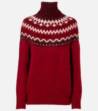 Jersey de cuello alto Alpe Pile de cachemir | Loro Piana