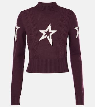Cable-knit wool sweater | Perfect Moment