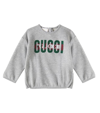 Baby - Pullover in cotone con stampa | Gucci Kids