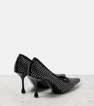 Pumps in mesh con cristalli | Jimmy Choo