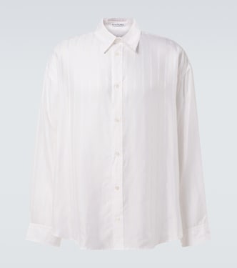 Striped jacquard shirt | Acne Studios