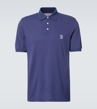 Polohemd aus Baumwolle | Brunello Cucinelli