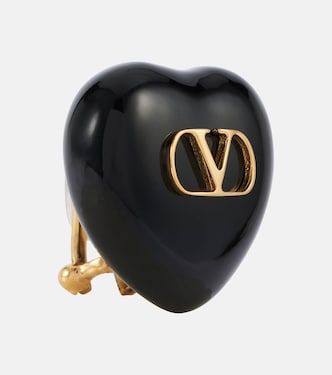 VLogo 하트 이어링 | Valentino