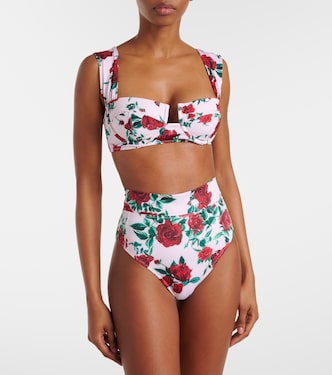 Haut de bikini Donna à fleurs | Alexandra Miro