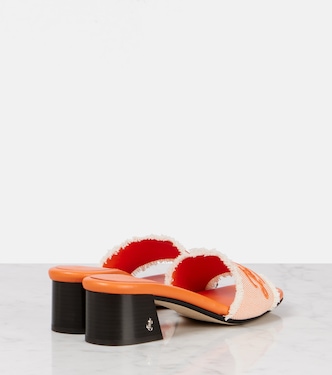 Mules Joa 45 in canvas | Jimmy Choo