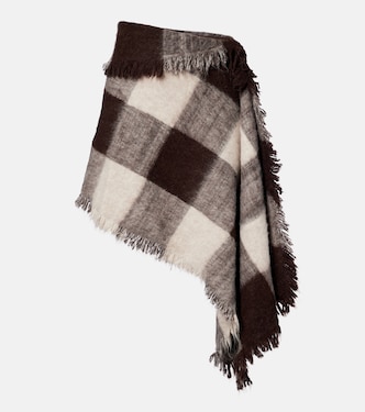 Minigonna Kai in misto lana e alpaca a quadri | Proenza Schouler