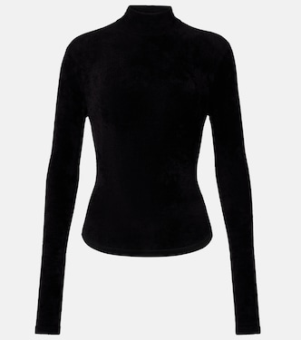 Chenille turtleneck bodysuit | Versace