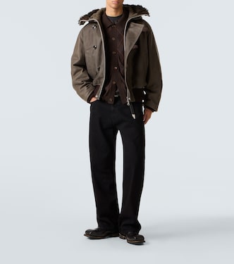 Chaqueta Compel de piel con borrego | Our Legacy