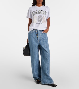 Wide-Leg Jeans | Ganni