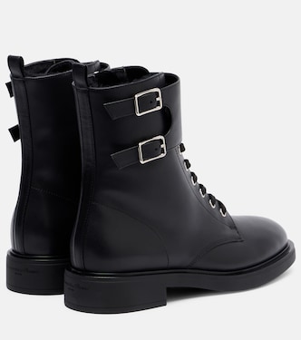 Ripley 레더 컴뱃 부츠 | Gianvito Rossi