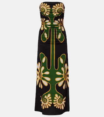 Daphne printed jersey maxi dress | Cala de la Cruz