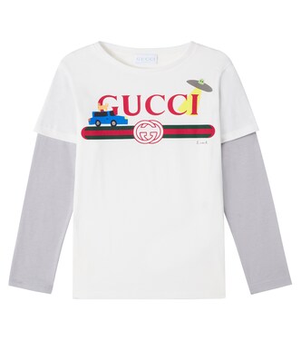 x Euan Roberts cotton jersey T-shirt | Gucci Kids