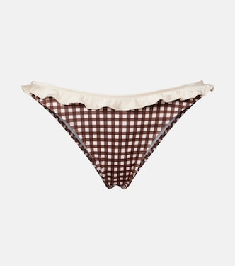 Angela gingham bikini bottoms | Bananhot