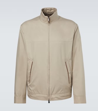 Canali Nuvola reversible blouson jacket | Canali