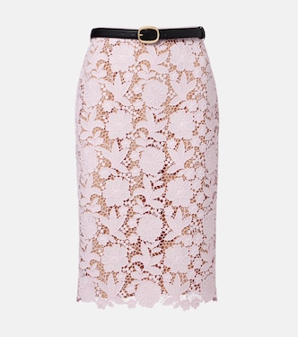 Lace pencil skirt | Self-Portrait