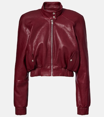 Cropped leather jacket | Magda Butrym