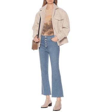 Jeans flared Lillie a vita alta | J Brand