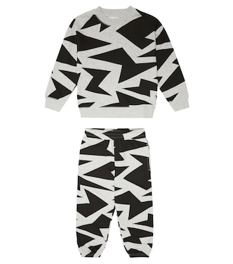 Printed sweatshirt and sweatpants set | Stella McCartney Kids
