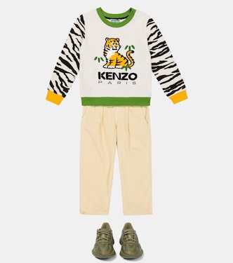 Bedrucktes Sweatshirt aus Baumwolle | Kenzo Kids