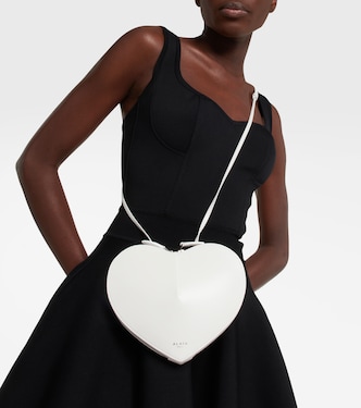 Le Coeur leather shoulder bag | Alaïa