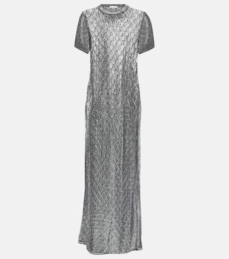 Robe longue métallisée | Rabanne
