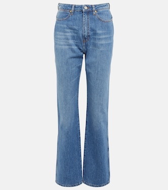 Jeans rectos Fulham de tiro alto | Joseph
