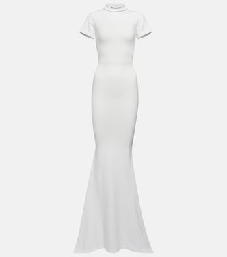 Maxikleid aus einem Baumwollgemisch | Balenciaga