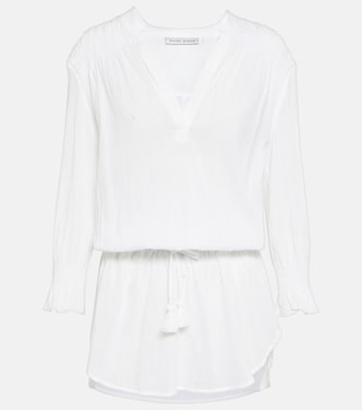 Antibes smoked cotton tunic | Heidi Klein