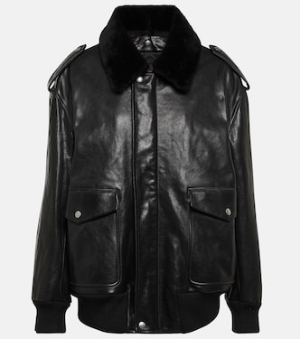 Bomberjacke aus Leder | Prada