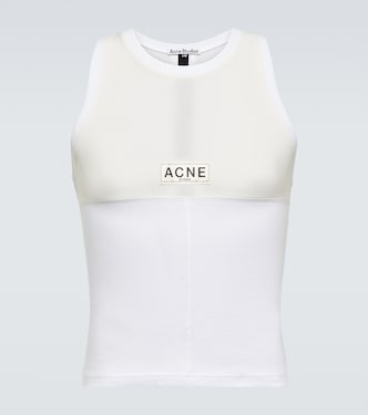 Logo jersey tank top | Acne Studios