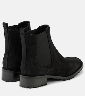 Bottines Chelsea Chelata en daim | Manolo Blahnik
