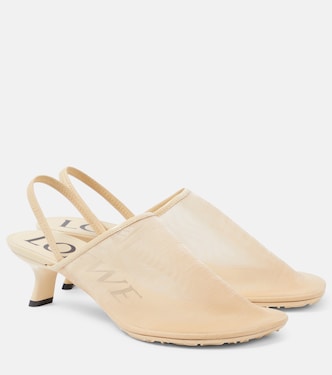 Pumps slingback Petal 45 in mesh | Loewe