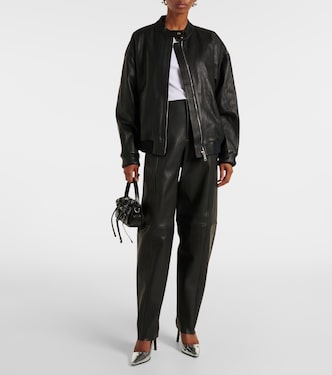 Will leather bomber jacket | Stouls